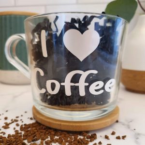 I LOVE COFFE CUP