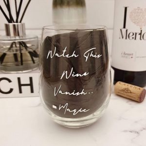 Humour Quote Wine Glass