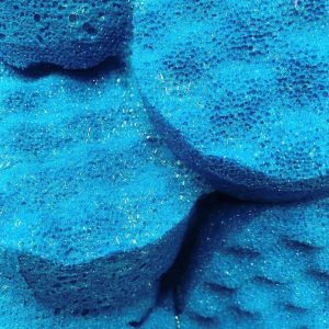blue Exfoliating Soap Sponge